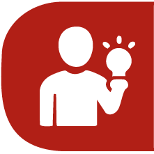  Icono de líder con pizarra de estrategia para la especialización en alta gerencia.