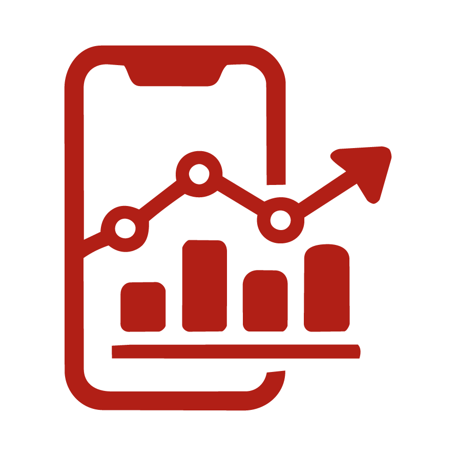 Ícono de tablero y engranaje que simboliza gestión organizacional integral vinculada a administración financiera empresarial