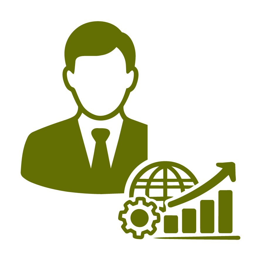 profesional con perfil de magíster en gerencia de proyectos liderando reunión