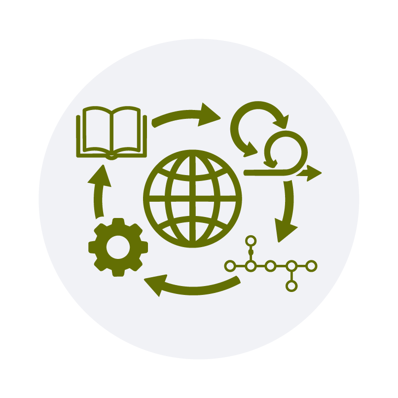 equipo revisando reportes en oficina de gestión de proyectos PMO