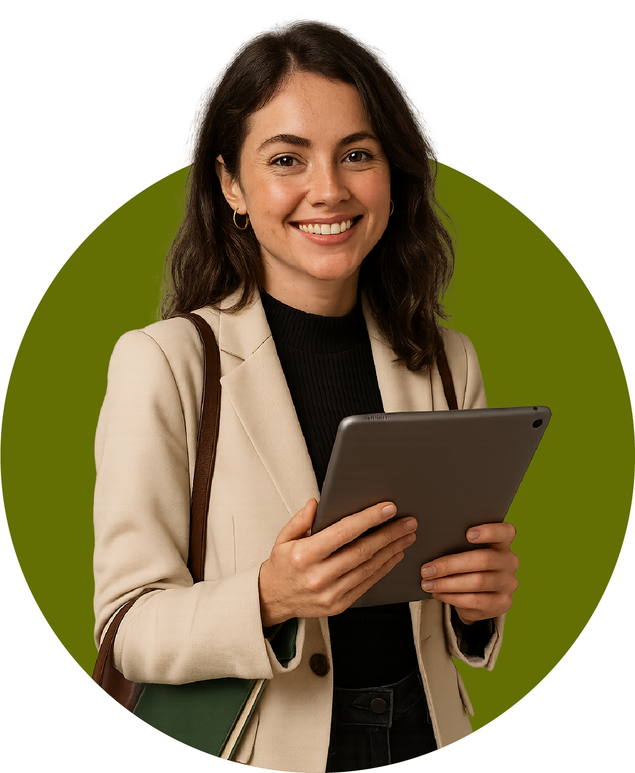 estudiante cursando un posgrado enfocado en sostenibilidad empresarial como maestría en sostenibilidad online