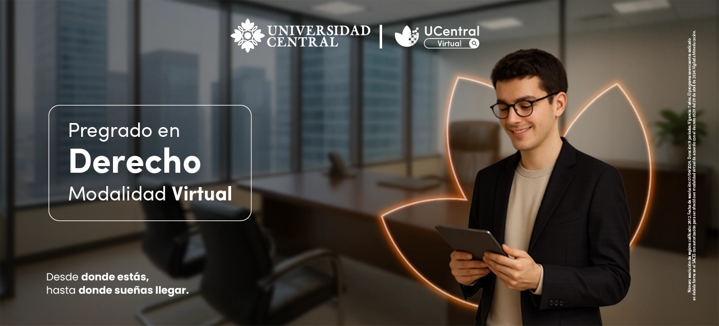 estudiar pregrado en derecho virtual en la Universidad Central